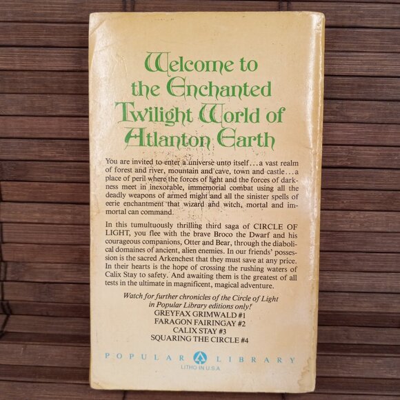 Lot Of 4 Circle Of Light Series PB Books By Niel Hancock 1977 Complete Set - Picture 9 of 12